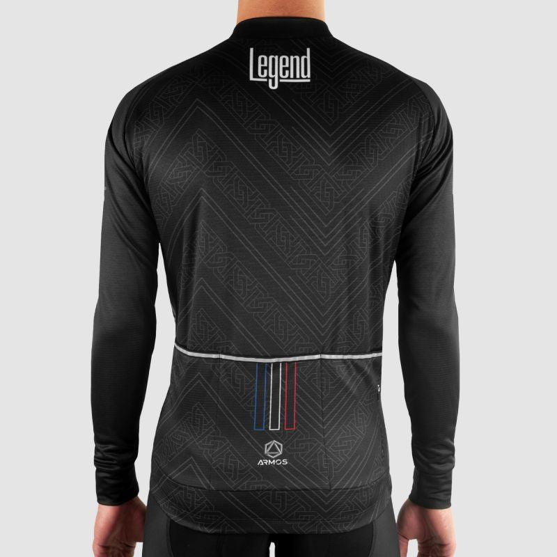 MAILLOT / VESTE MI SAISON PERFO ARMOS LEGEND NOIR V-MAILLOT SILA SPORT 