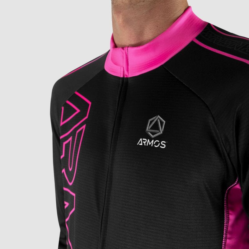 MAILLOT / VESTE MI-SAISON PERFO ARMOS NEON ROSE FLUO V-VESTE THERMIQUE SILA SPORT 