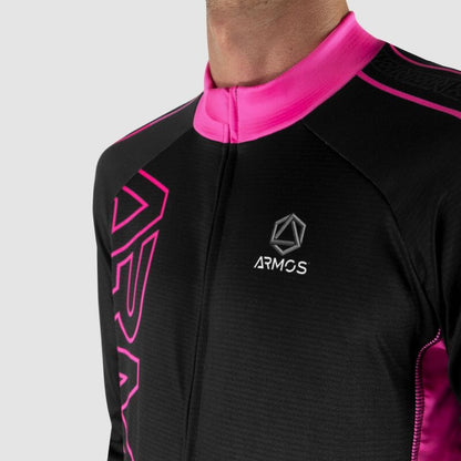 MAILLOT / VESTE MI-SAISON PERFO ARMOS NEON ROSE FLUO V-VESTE THERMIQUE SILA SPORT 