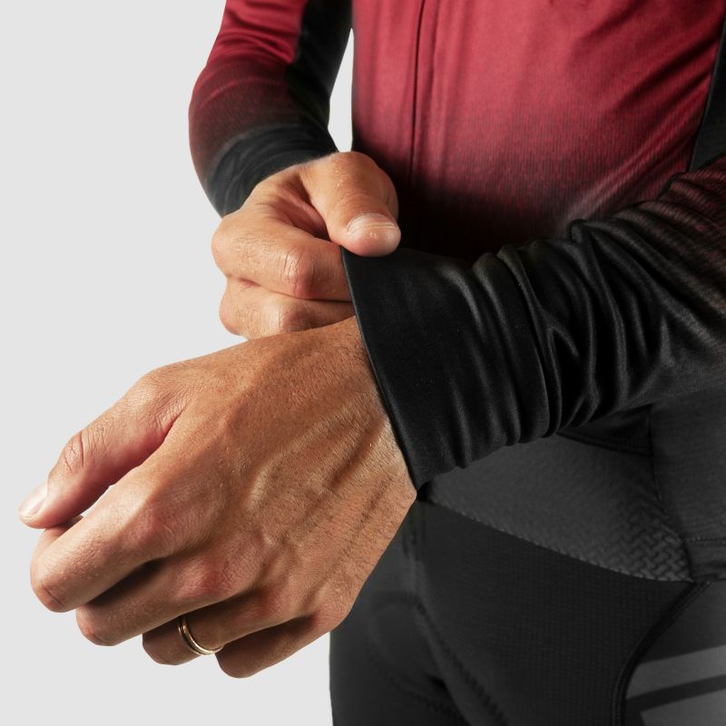 MAILLOT / VESTE MI-SAISON PRO ARMOS EPIC GRENAT V-MAILLOT SILA SPORTS 