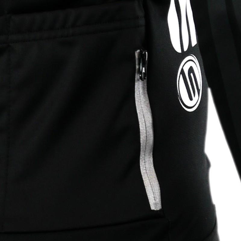 MAILLOT / VESTE MI-SAISON PRO SILA TEAM NOIR V-MAILLOT SILA SPORT 