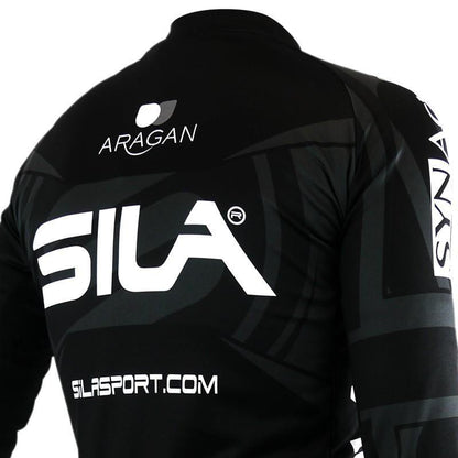 MAILLOT / VESTE MI-SAISON PRO SILA TEAM NOIR V-MAILLOT SILA SPORT 