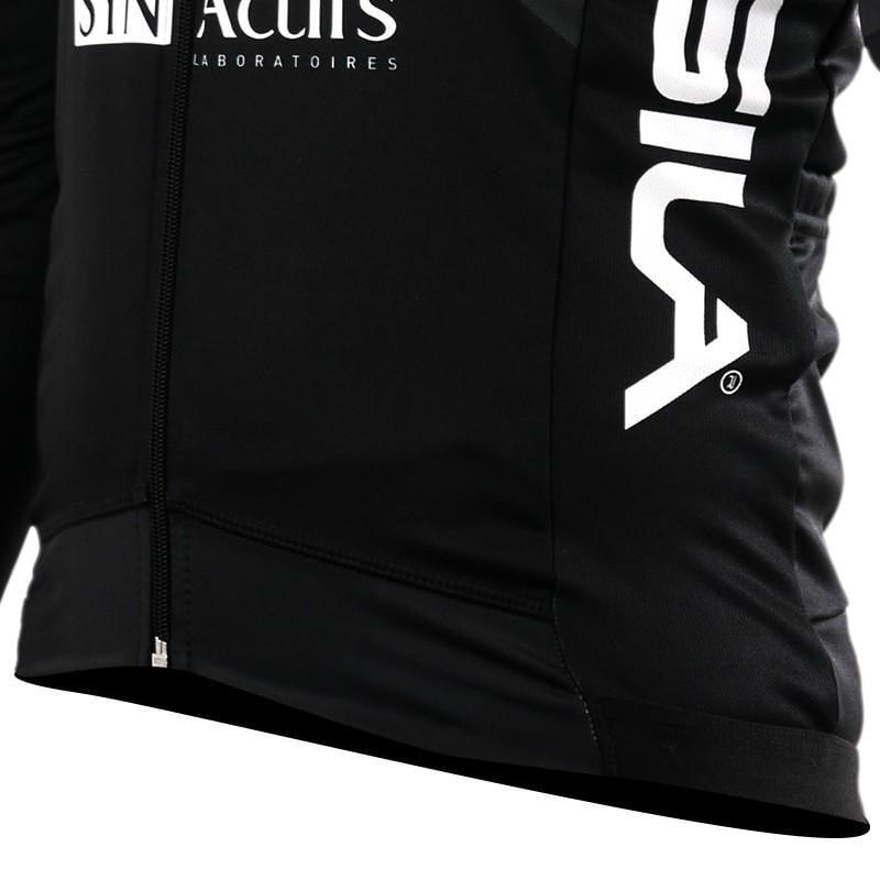 MAILLOT / VESTE MI-SAISON PRO SILA TEAM NOIR V-MAILLOT SILA SPORT 