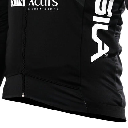 MAILLOT / VESTE MI-SAISON PRO SILA TEAM NOIR V-MAILLOT SILA SPORT 
