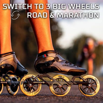 Patin de vitesse en ligne Versatile-3 4 X100 MM 4 X110MM DISPONIBLE MAINTENANT R-CHAUSSURE CADOMOTUS 