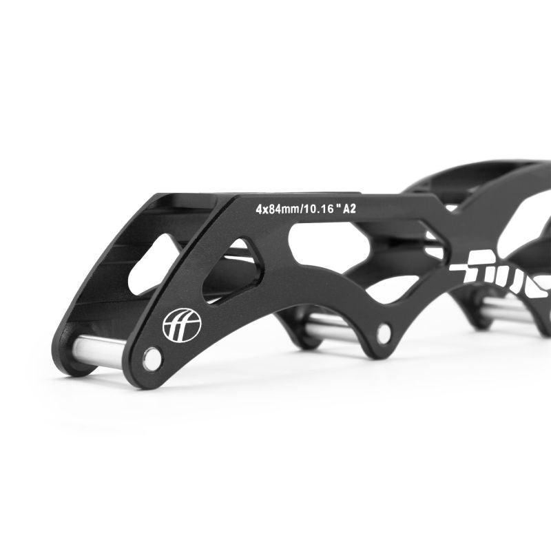 PLATINES DOUBLE FF A2 - 4 X 84 – 10.16 - 165MM - NOIR/BLANC   3609