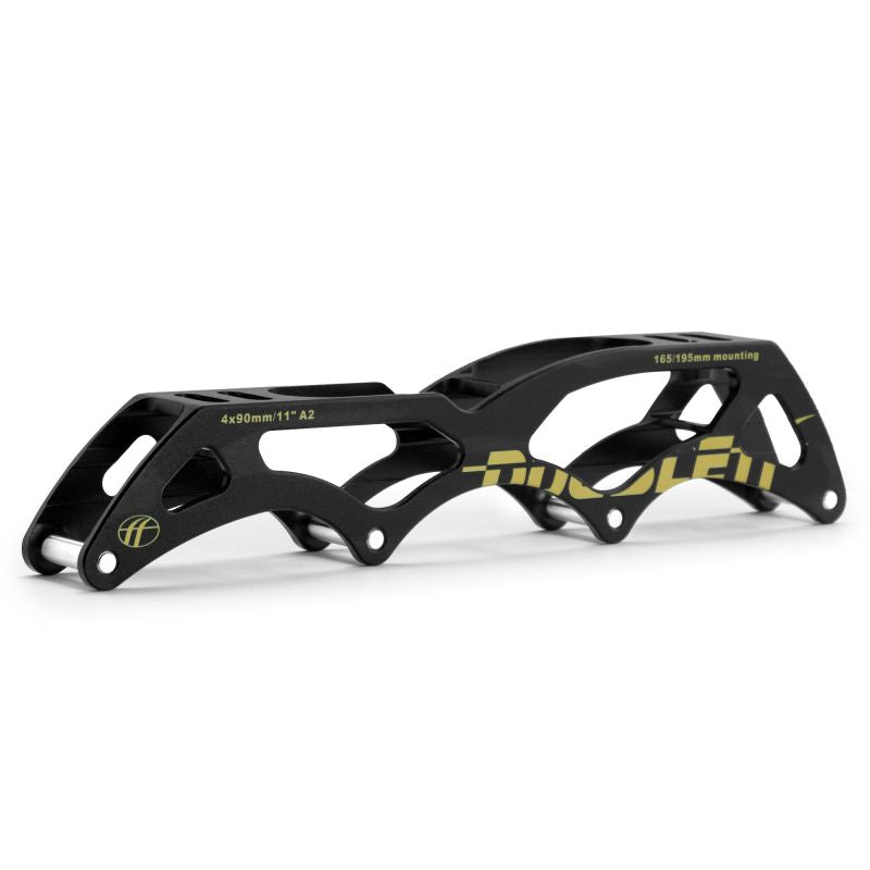 PLATINES DOUBLE FF A2 - 4 X 90 – 11.0 - 165/195MM - NOIR/OR   3519