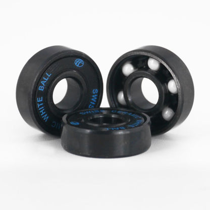 ROULEMENTS DOUBLE FF CÉRAMIQUES BLANC 6 BILLES (16PCS) M-ROULEMENT SILA SPORT 