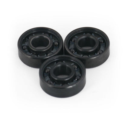 ROULEMENTS DOUBLE FF CÉRAMIQUES NOIR 6 BILLES (16PCS) M-ROULEMENT SILA SPORT 