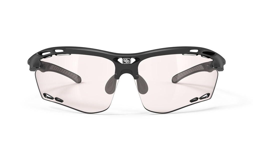 LUNETTES  PROPULSE  Color: Matte Black Frame with ImpactX Photochromic 2 Red Lenses