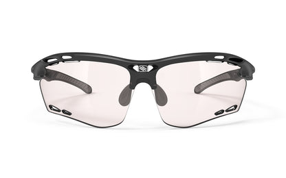 LUNETTES  PROPULSE  Color: Matte Black Frame with ImpactX Photochromic 2 Red Lenses