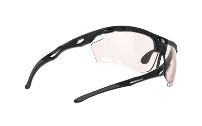 LUNETTES  PROPULSE  Color: Matte Black Frame with ImpactX Photochromic 2 Red Lenses