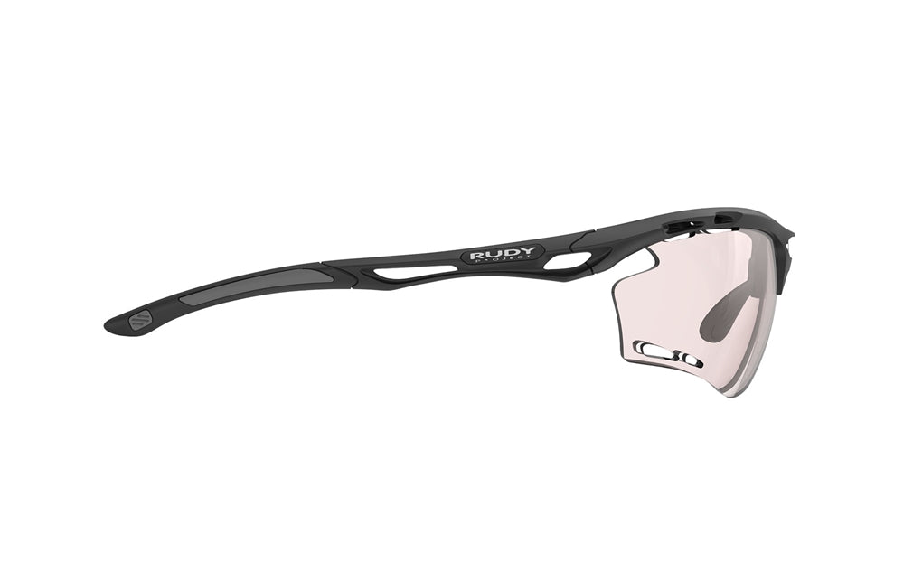 LUNETTES  PROPULSE  Color: Matte Black Frame with ImpactX Photochromic 2 Red Lenses