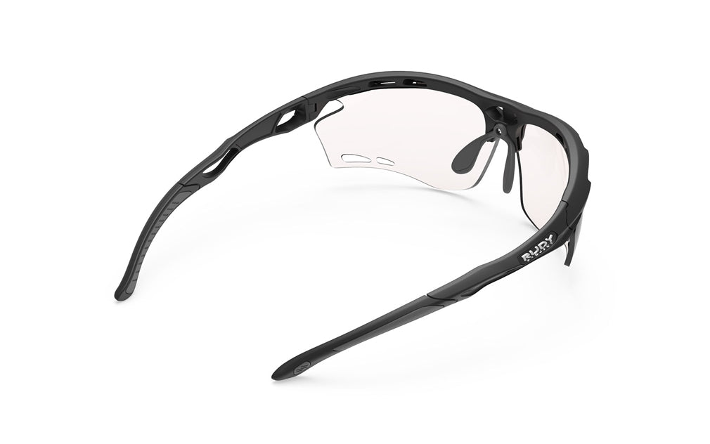 LUNETTES  PROPULSE  Color: Matte Black Frame with ImpactX Photochromic 2 Red Lenses
