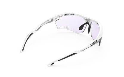 LUNETTES  PROPULSE  Propulse White Gloss Padel Collection Impactx 2 Ph. Ls Purple