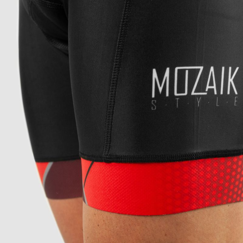 TRIFONCTION CD SILASPORT MOZAIK STYLE ROUGE V-TRIFONCTION SILA SPORTS 