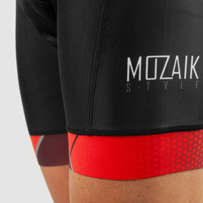 TRIFONCTION CD SILASPORT MOZAIK STYLE ROUGE V-TRIFONCTION SILA SPORTS 