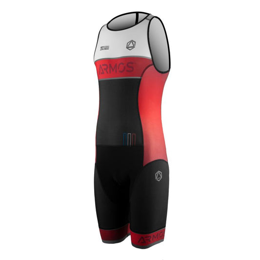 TRIFONCTION HOMME CD ARMOS TALISMAN ROUGE SM V-COMBINAISON SILA SPORTS XS ROUGE 