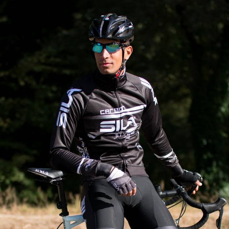 VESTE THERMIQUE HIVER SILA CARBON STYLE 2 - BLANC 1403 V-VESTE THERMIQUE SILA SPORT 