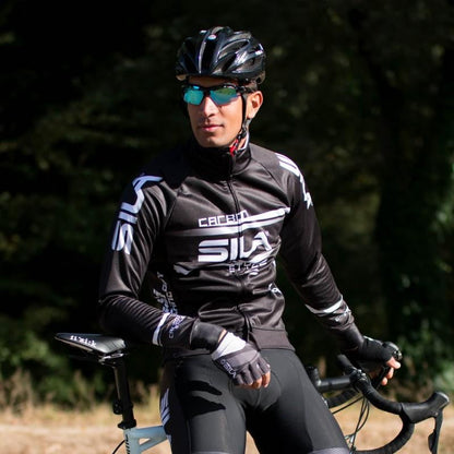 VESTE THERMIQUE HIVER SILA CARBON STYLE 2 - BLANC 1403 V-VESTE THERMIQUE SILA SPORT 