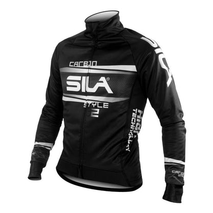 VESTE THERMIQUE HIVER SILA CARBON STYLE 2 - BLANC 1403 V-VESTE THERMIQUE SILA SPORT 