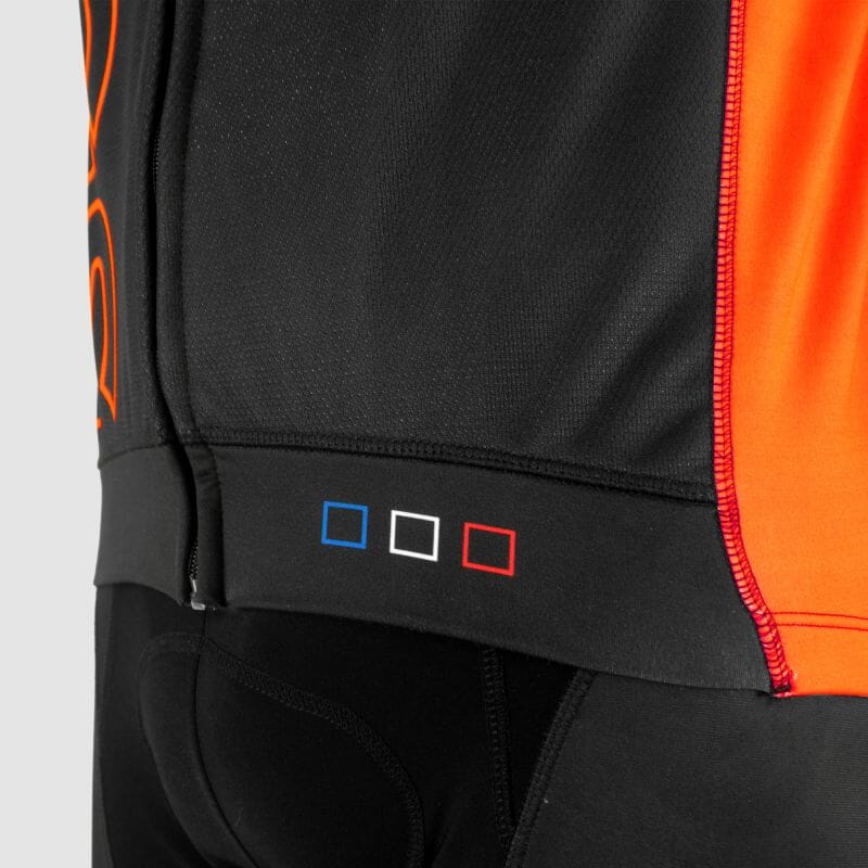 VESTE THERMIQUE PERFO ARMOS NEON ORANGE FLUO V-VESTE THERMIQUE SILA SPORT 