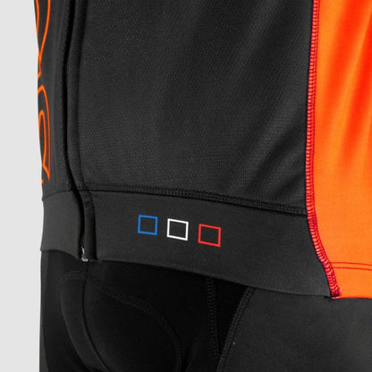 VESTE THERMIQUE PERFO ARMOS NEON ORANGE FLUO V-VESTE THERMIQUE SILA SPORT 