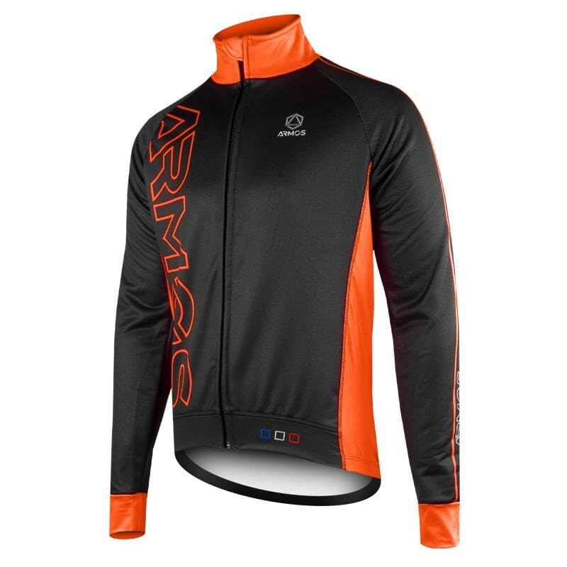 VESTE THERMIQUE PERFO ARMOS NEON ORANGE FLUO V-VESTE THERMIQUE SILA SPORT XS ORANGE FLUO 