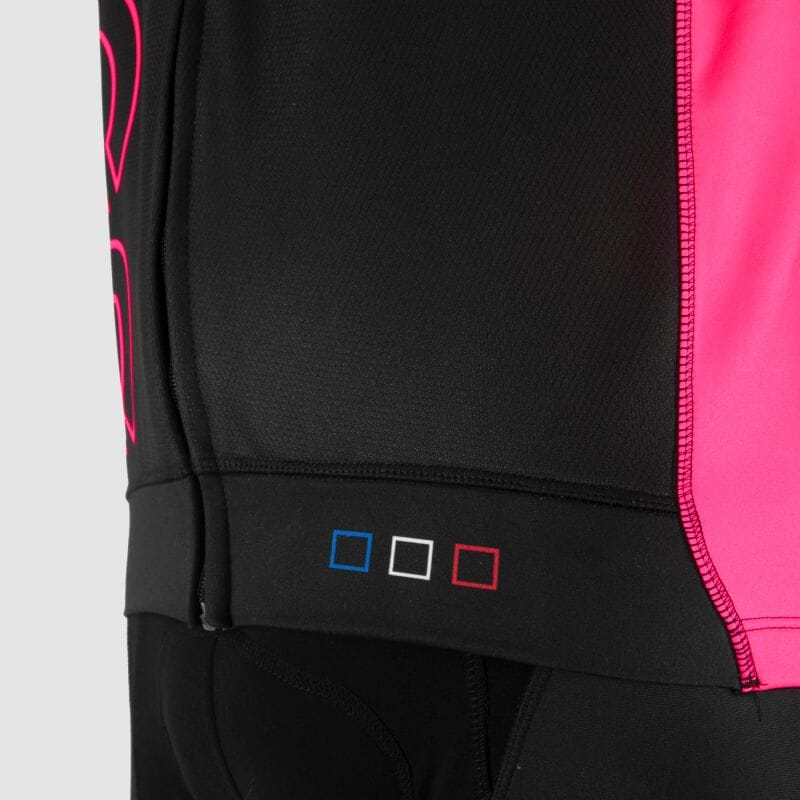 VESTE THERMIQUE PERFO ARMOS NEON ROSE FLUO V-VESTE THERMIQUE SILA SPORT 
