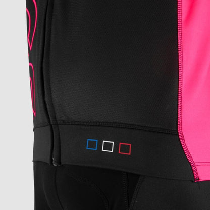 VESTE THERMIQUE PERFO ARMOS NEON ROSE FLUO V-VESTE THERMIQUE SILA SPORT 